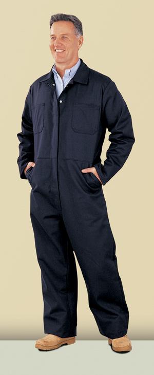 CPA 9 OZ ULTRA SOFT NAVY FR COVERALL - Coveralls
